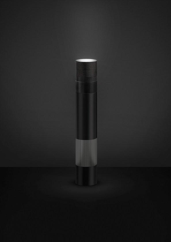 OBJECTIVE LED direct-indirect light table lamp