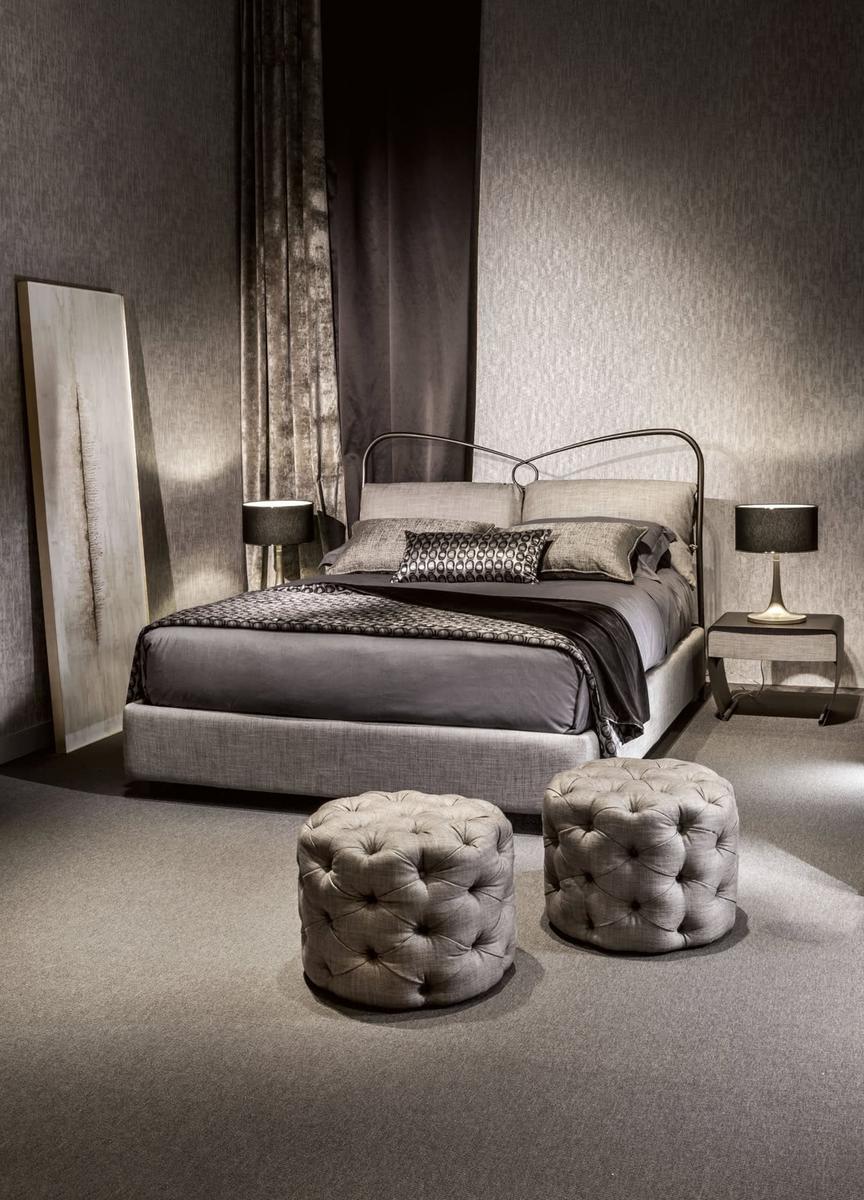 TAOLINO Rectangular metal bedside table