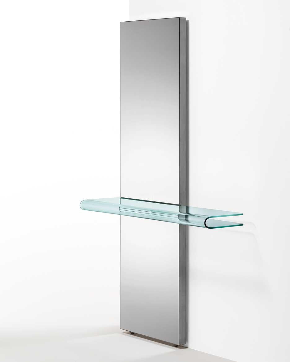 LET ME SEE Rectangular glass mirror