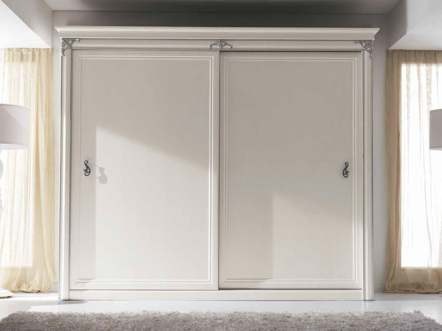 CLARA Wooden wardrobe with sliding doors