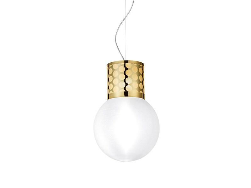 ATMOSFERA Methacrylate and Goldflex® LED pendant lamp