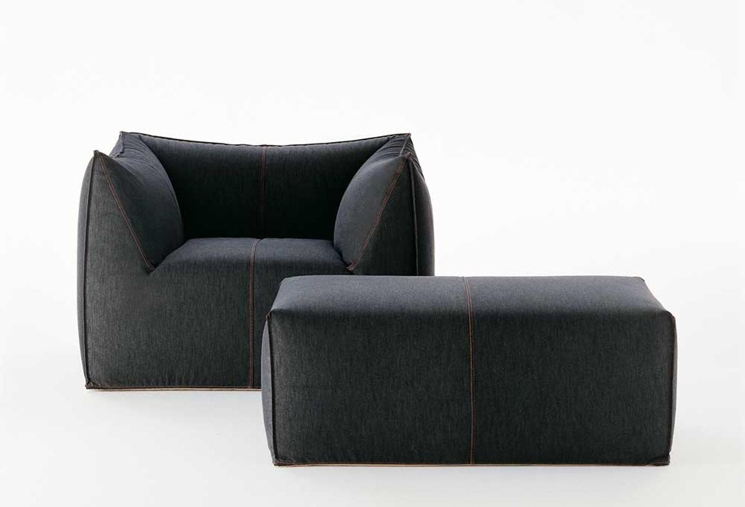LE BAMBOLE '07 Fabric armchair with armrests