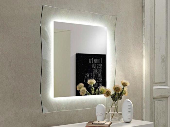 GINEVRA Wall-mounted framed mirror