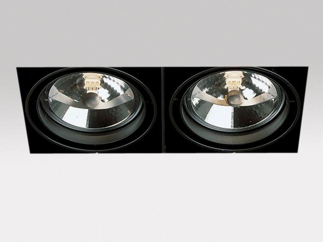 GRID IN TRIMLESS Multiple adjustable recessed spotlight