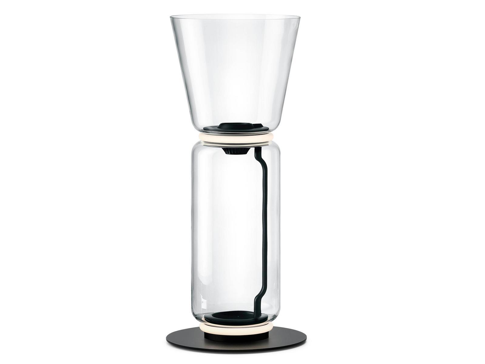 NOCTAMBULE CONE LED Blown crystal floor lamp
