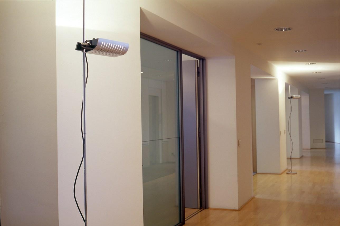COLOMBO - 626 Direct-indirect light floor lamp with dimmer