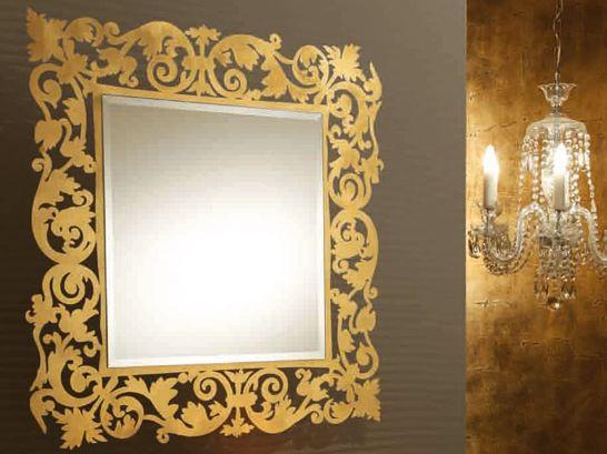 ROMANTICO Wall-mounted framed mirror
