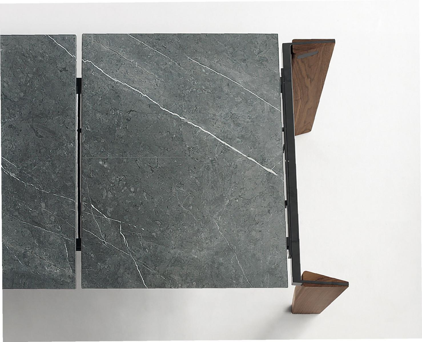 TRULY Extending rectangular ceramic table