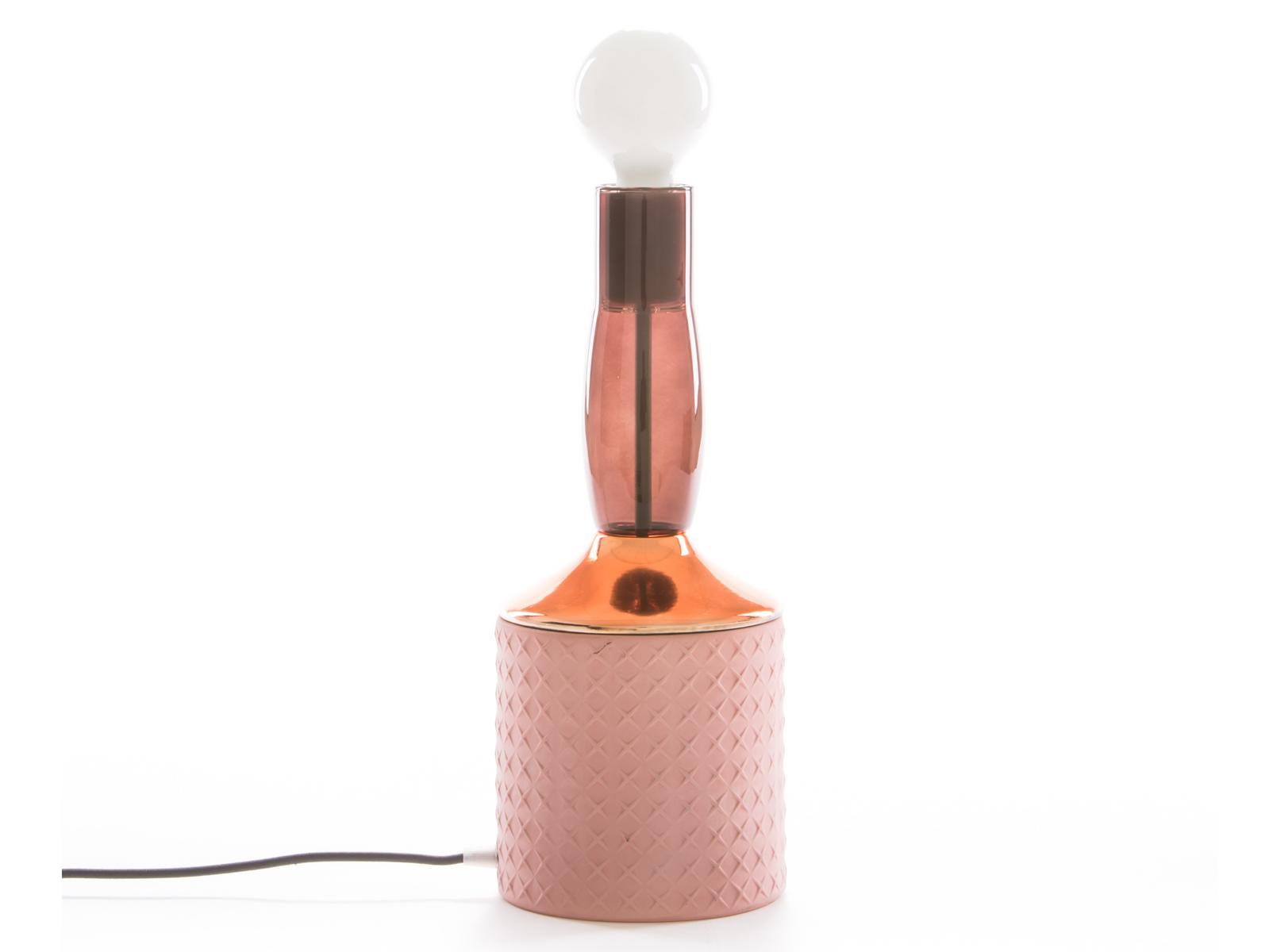 ANNA LED glass table lamp