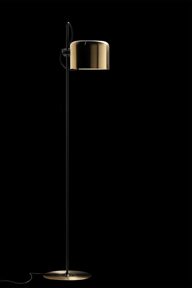 COUPÉ - GOLD Direct light adjustable floor lamp