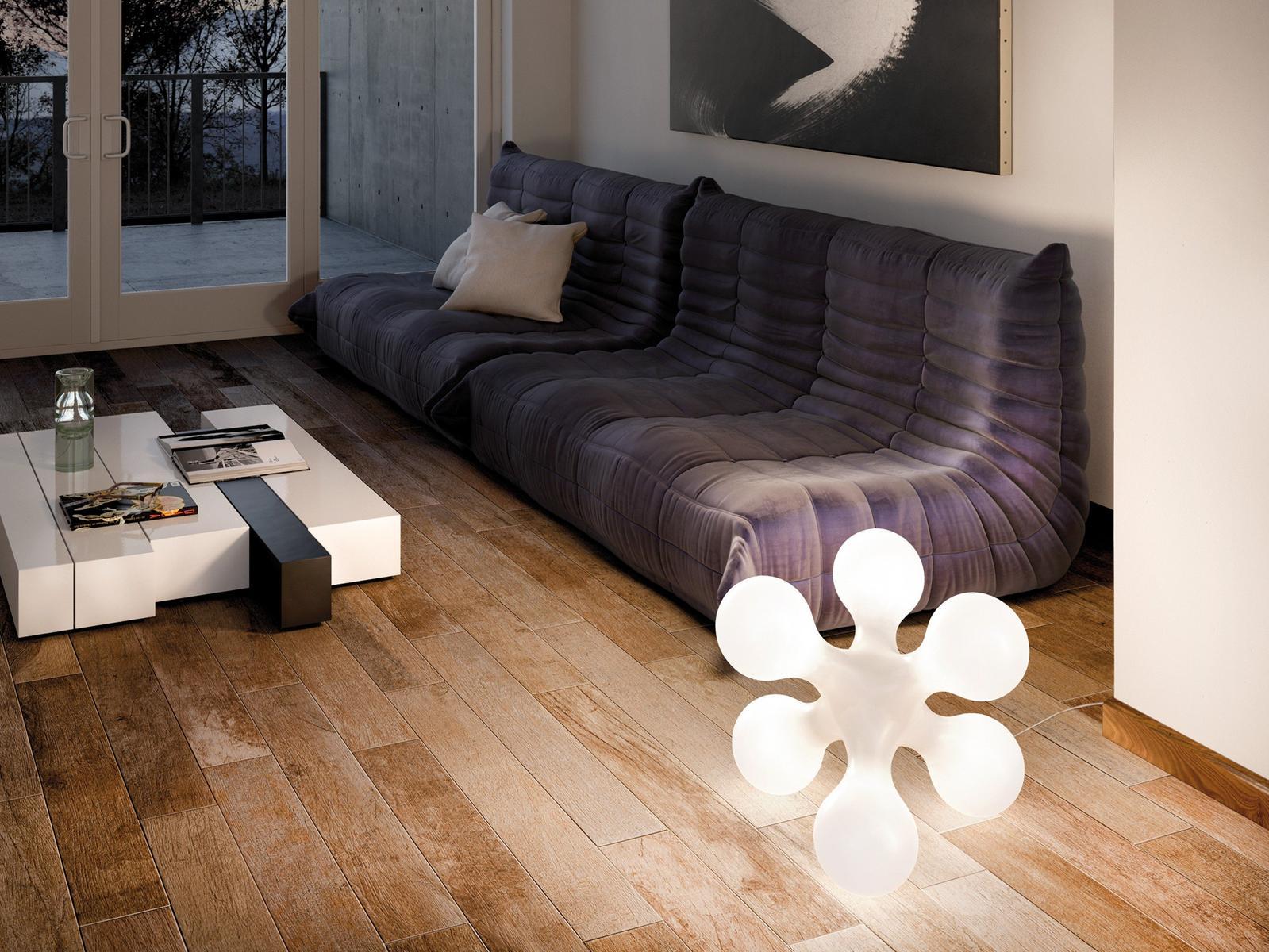 ATOMIUM Polyethylene table lamp / floor lamp