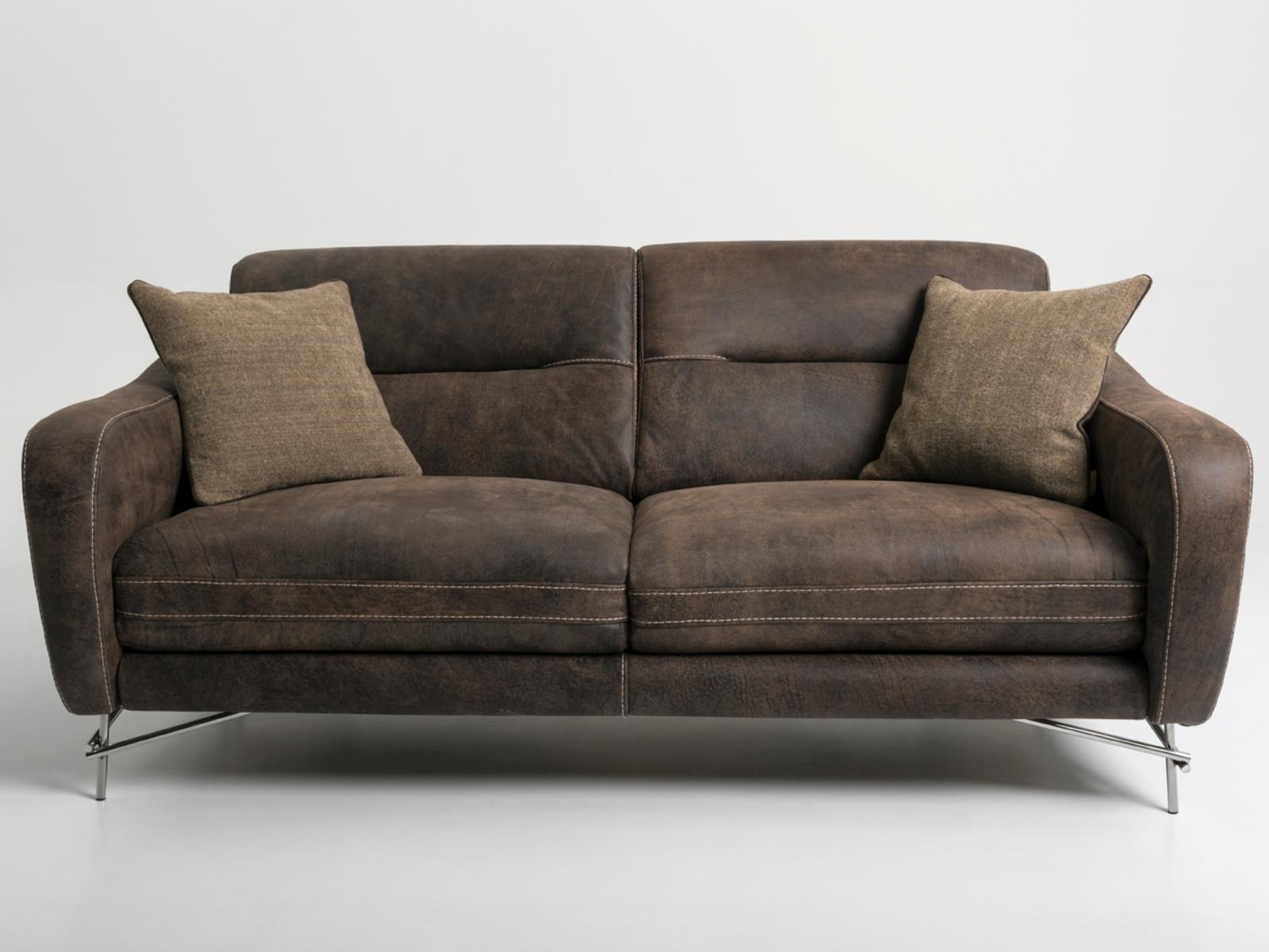 FONZIE 2 seater leather sofa