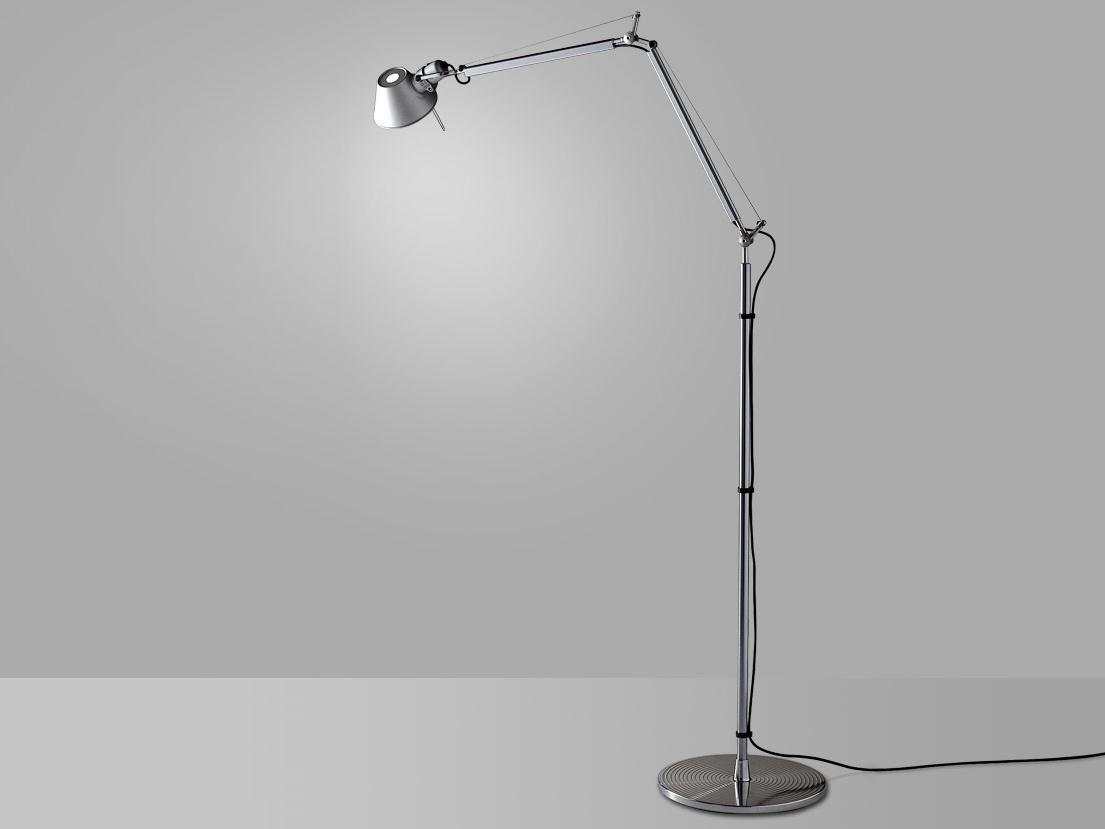 TOLOMEO FLOOR Aluminium floor lamp