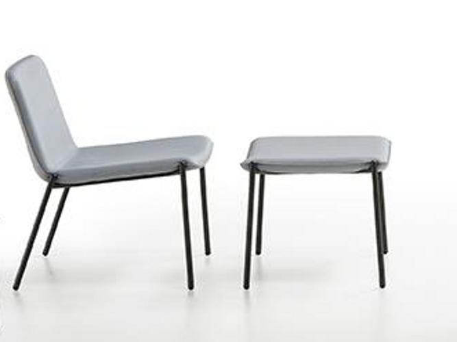 TRAMPOLIERE AT IN Upholstered fabric chair