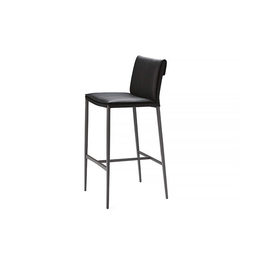 ISABEL ML Leather bar chair