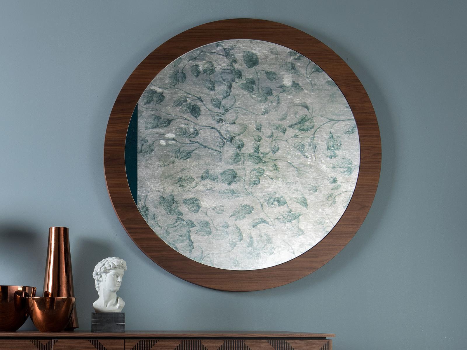 BRIGITTE Round wall-mounted mirror