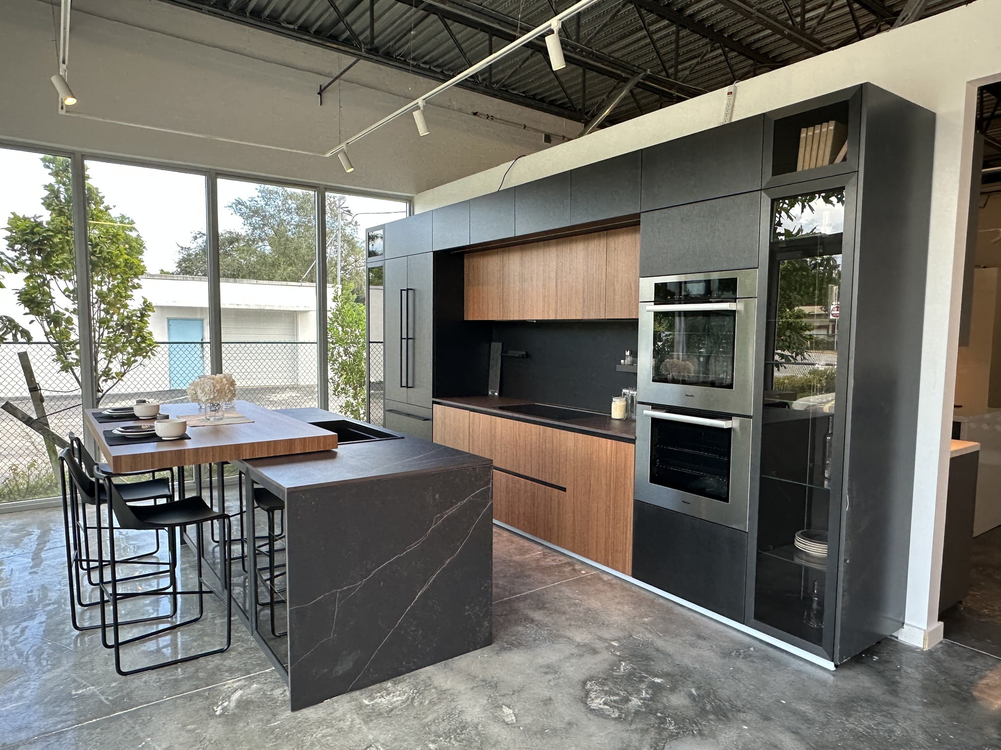 Kitchen without handles Lube Cucine Oltre