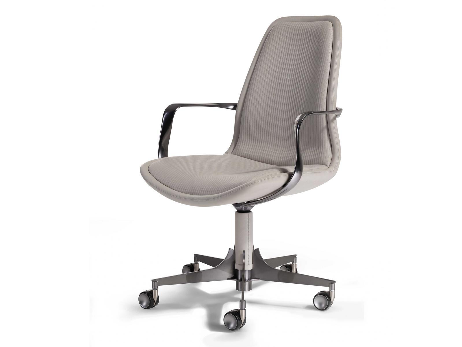 VOLVER Office chair with armrests with castors