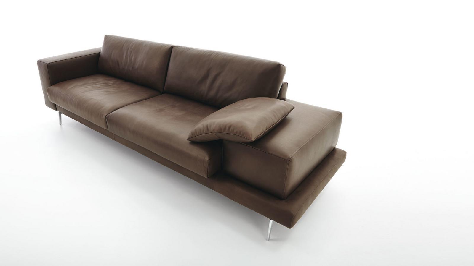 OMEGA Corner nabuk sofa