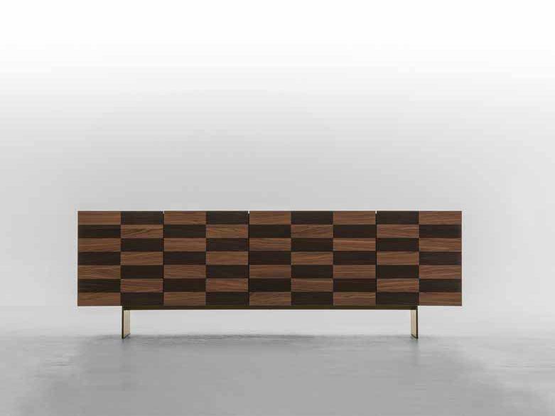 COLOSSEO Wood veneer sideboard