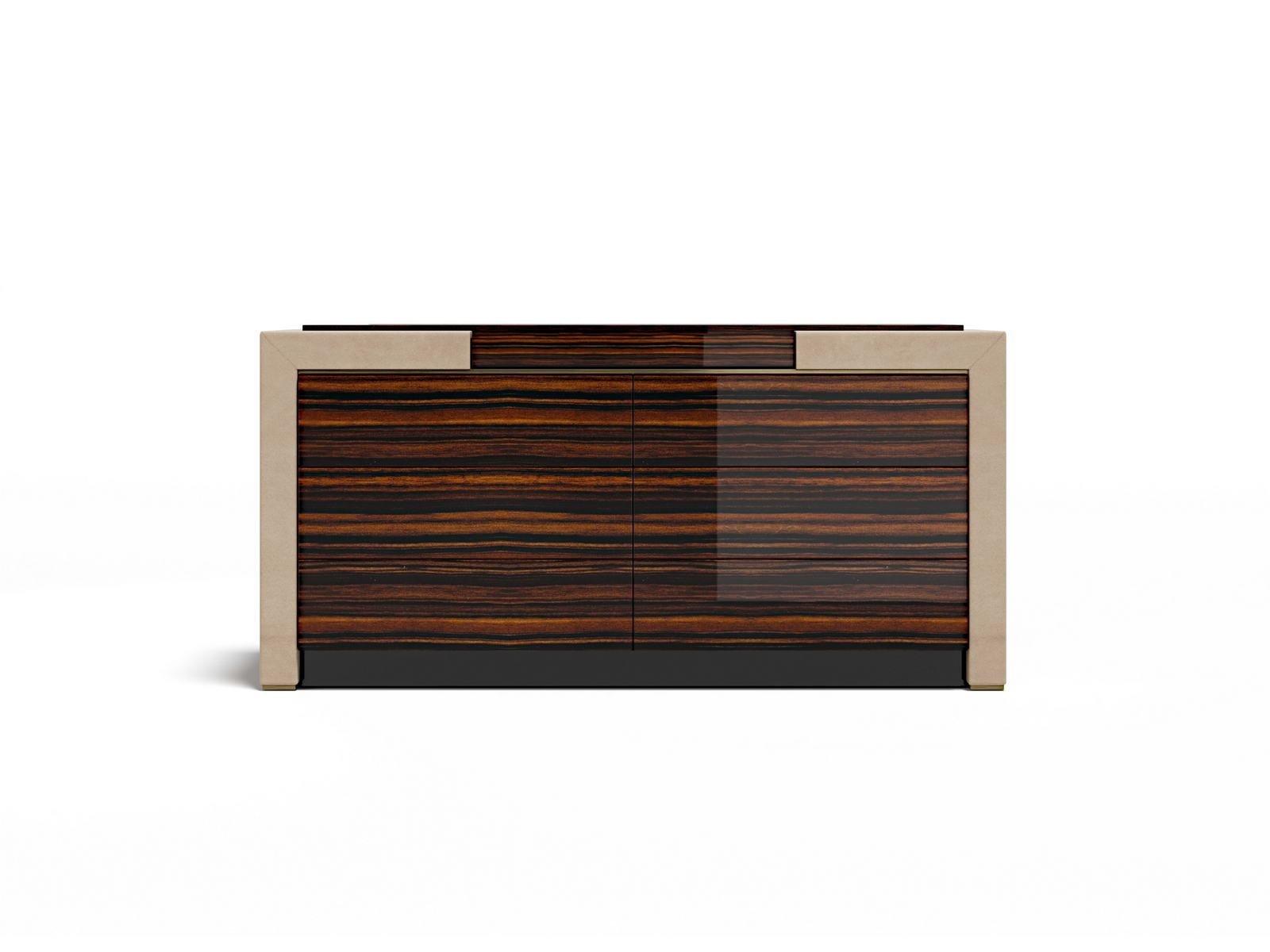 KIRK Wooden chest of drawers