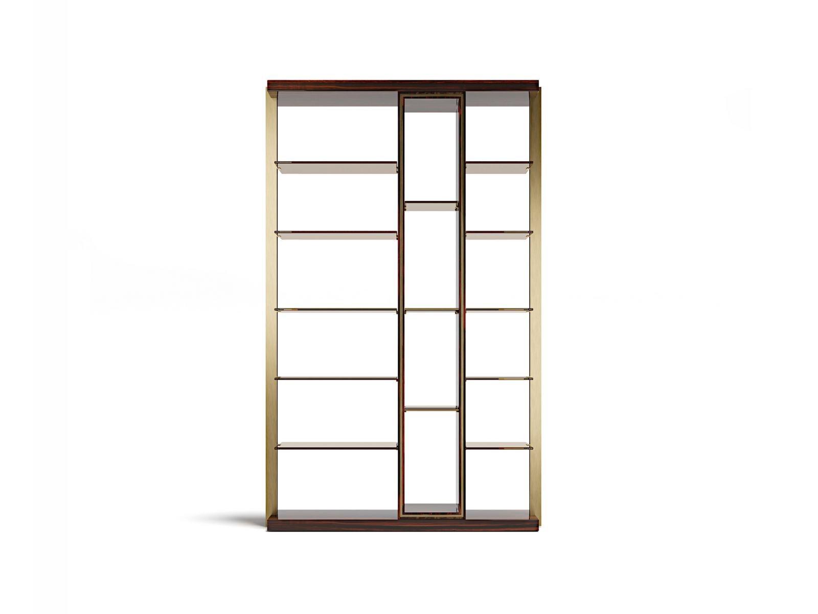 BIBLO Open wall-mounted wooden bookcase