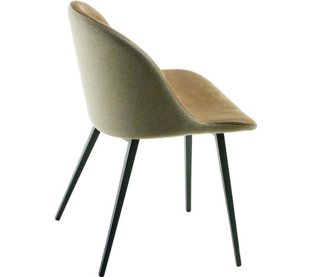 SONNY S-Q Contemporary style upholstered metal restaurant chair
