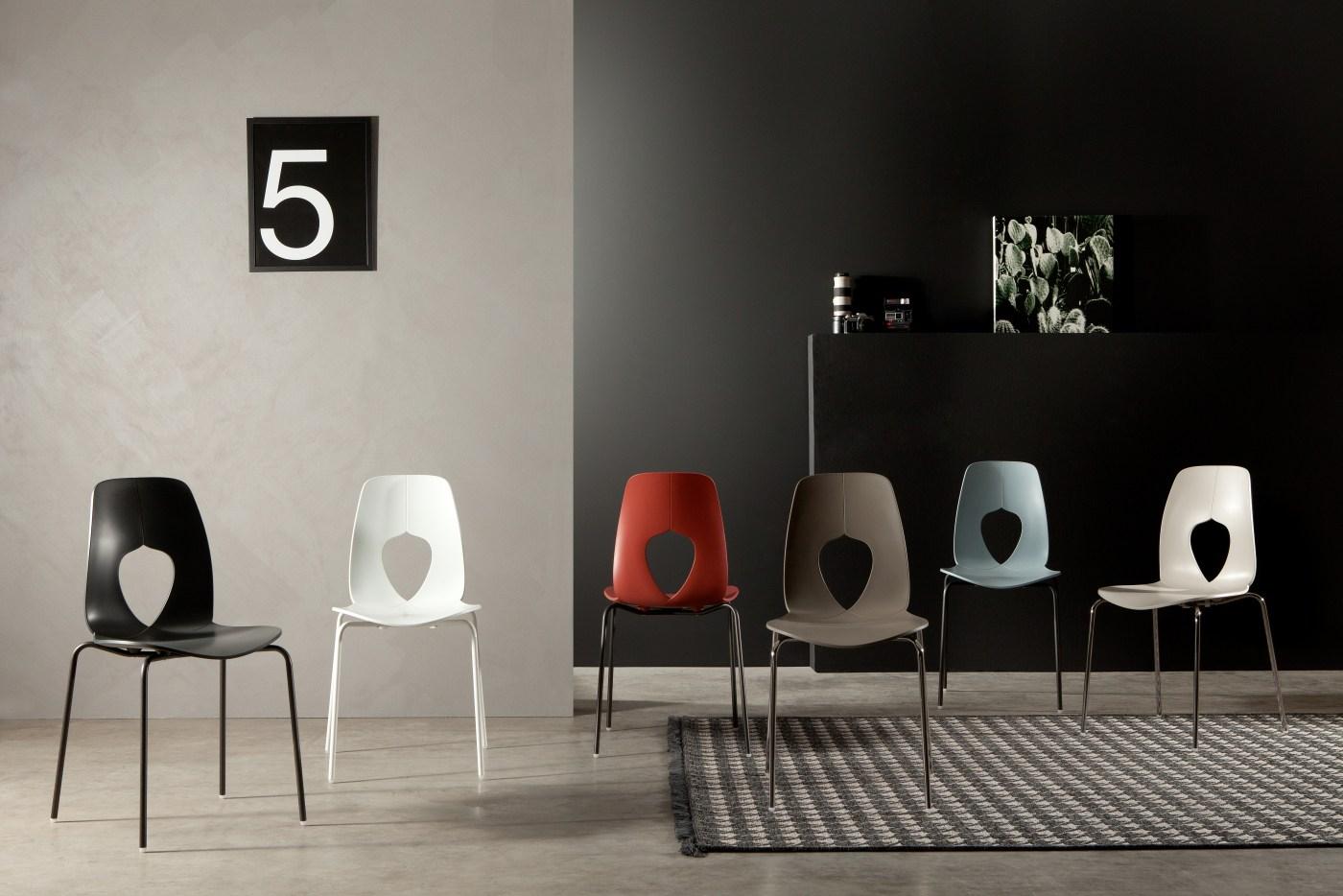 HOLE Polypropylene chair