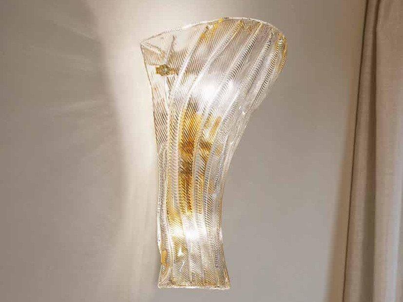 LOREDAN Glass wall light