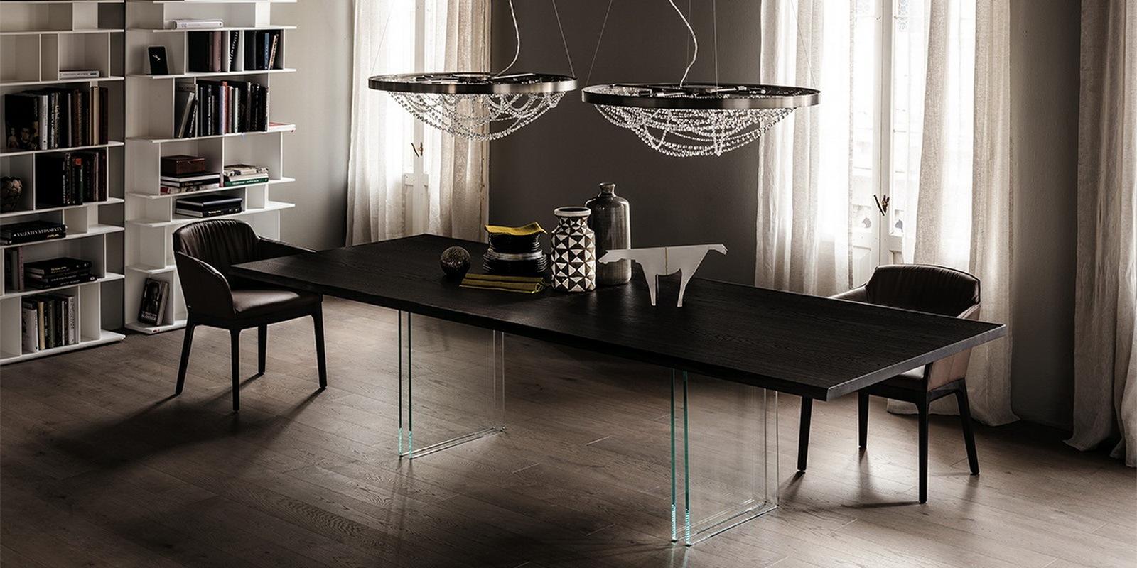 IKON Rectangular veneer table