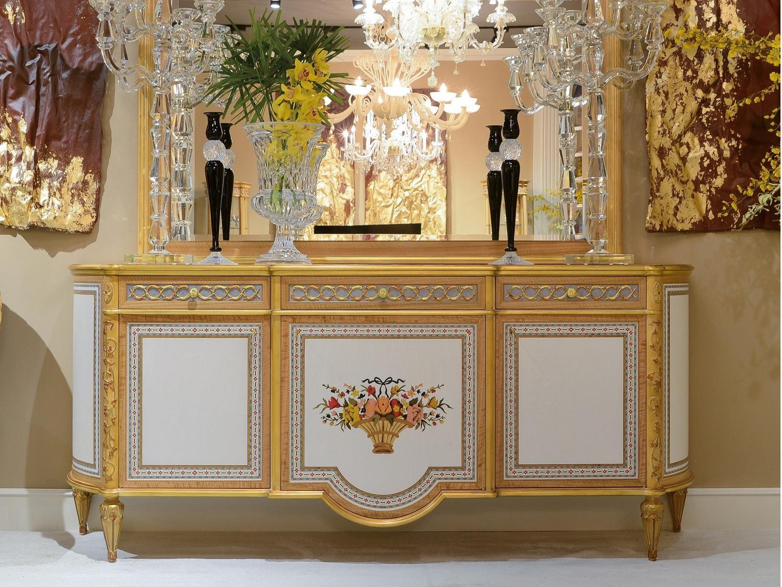 1440 Wooden sideboard with drawers