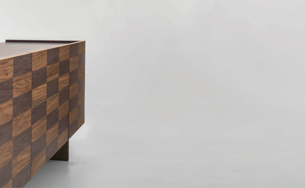 COLOSSEO Wood veneer sideboard