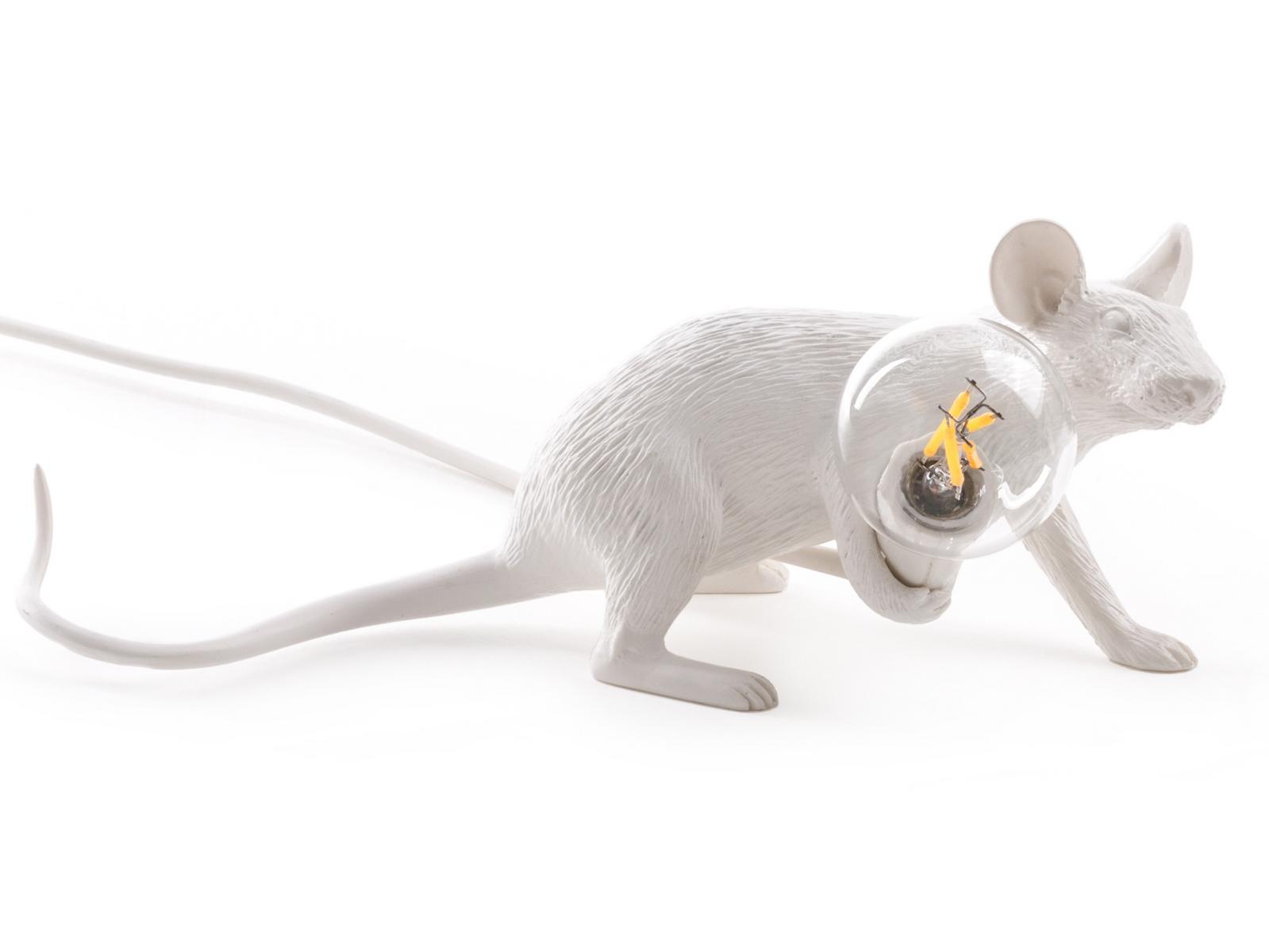 MOUSE LAMP LIE DOWN - LOP LED resin table lamp