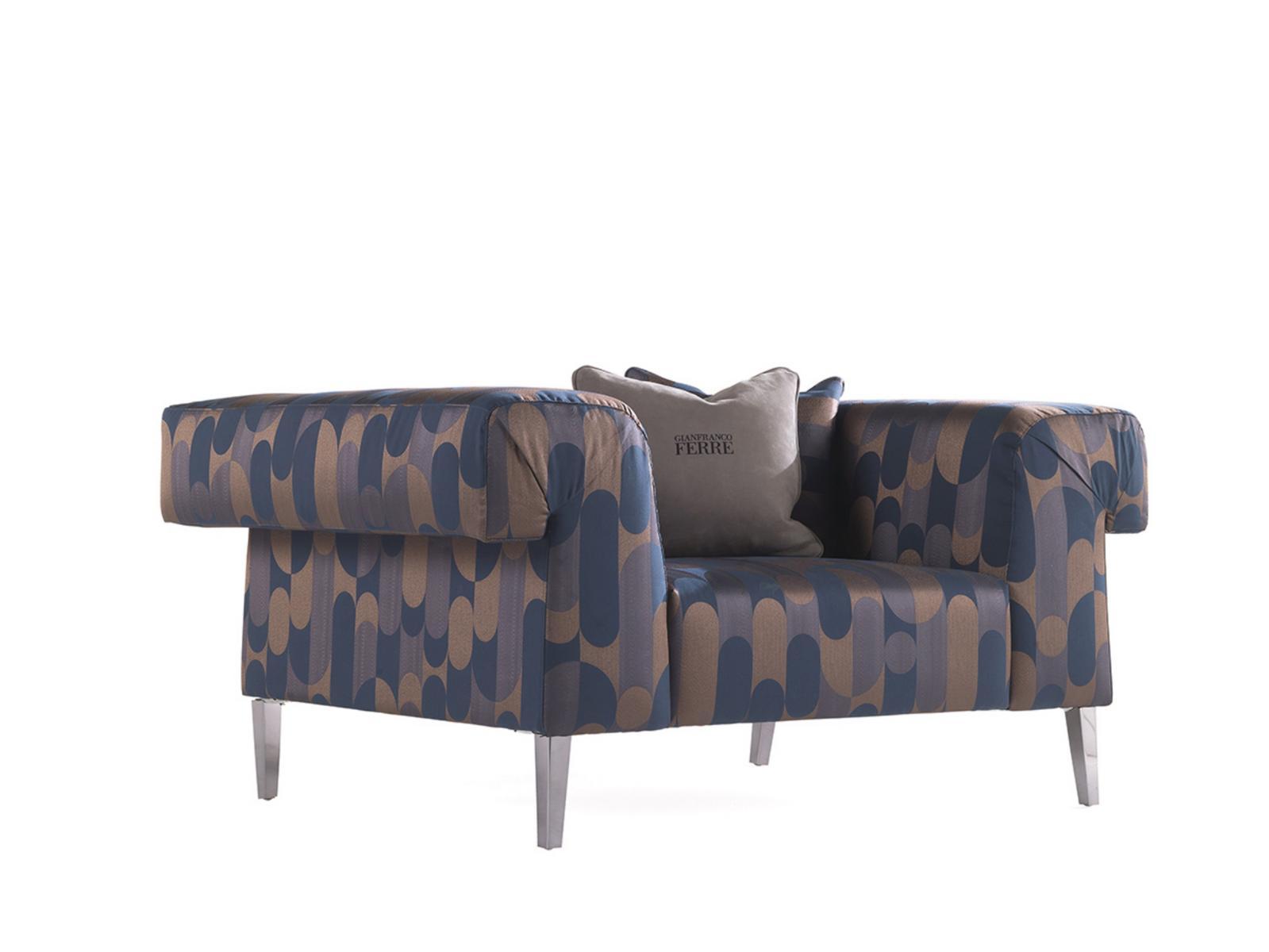 SOHO Fabric armchair with armrests