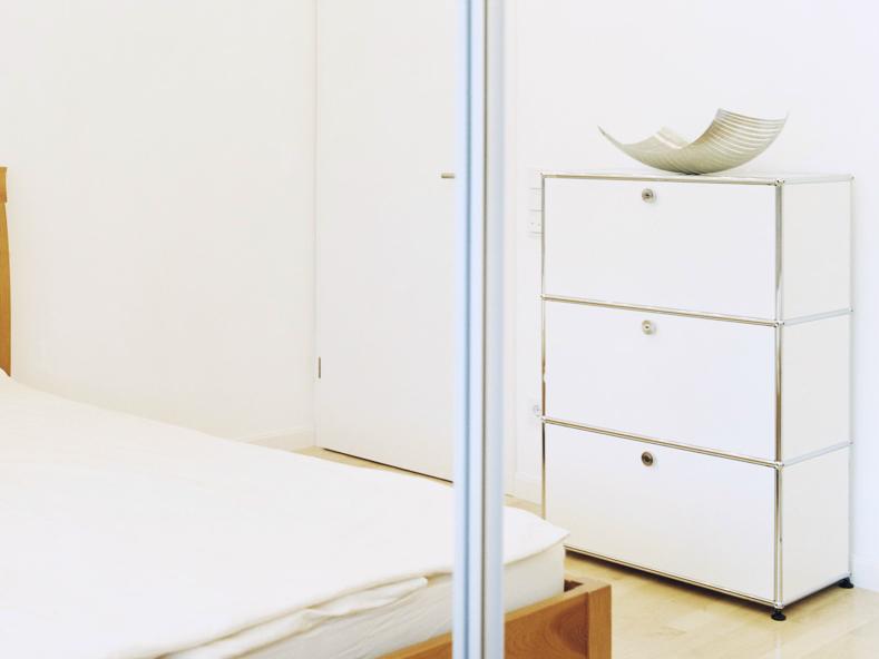 HALLER MODULAR STORAGE AS DRESSER Metal chest of drawers