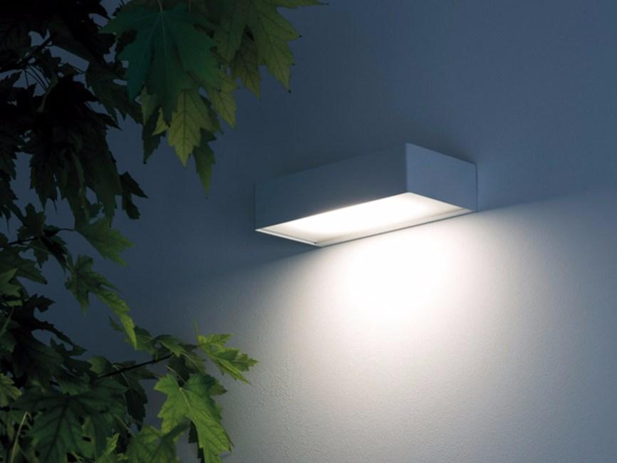 JULIET LED glass and metal wall lamp