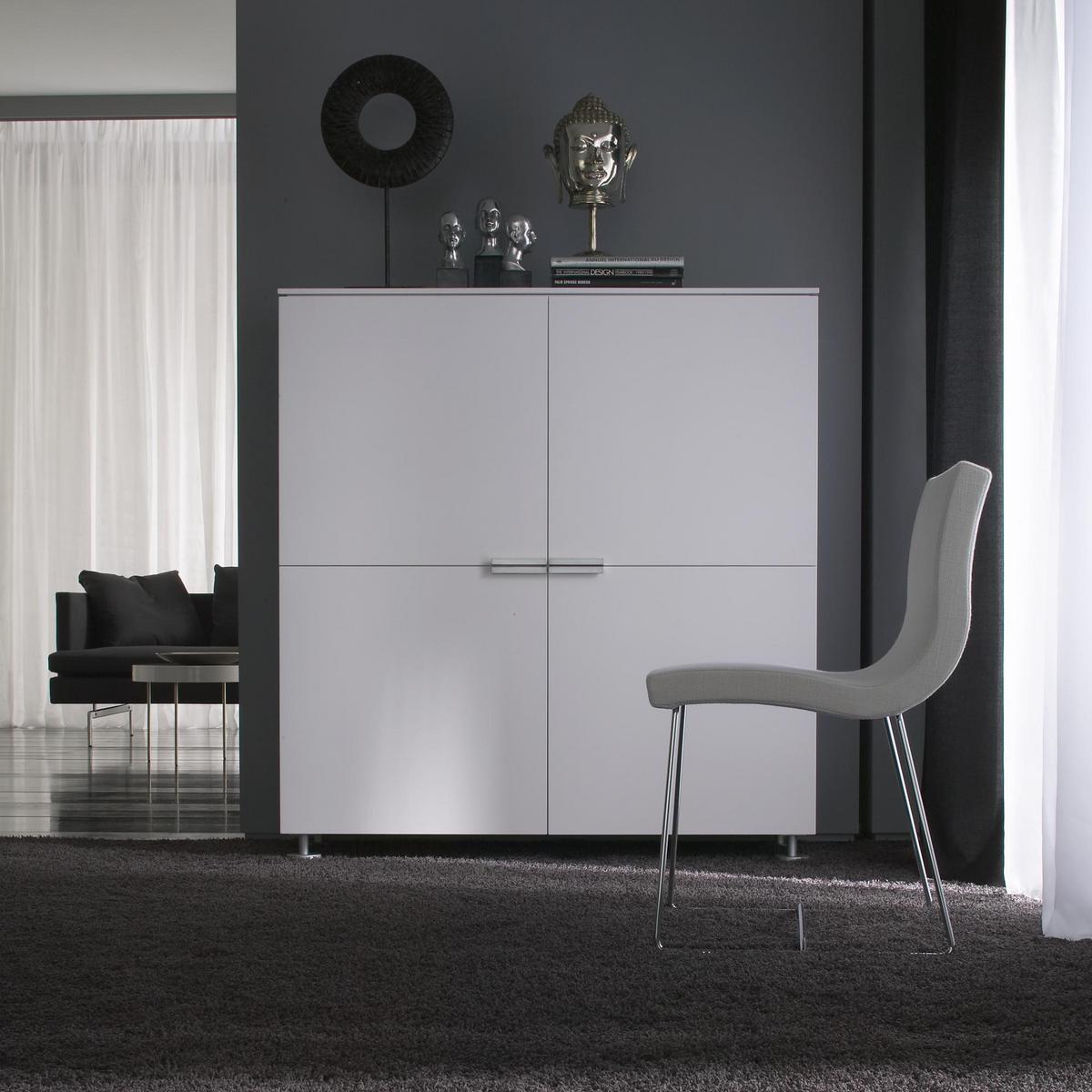SALA Upholstered fabric chair with removable cover