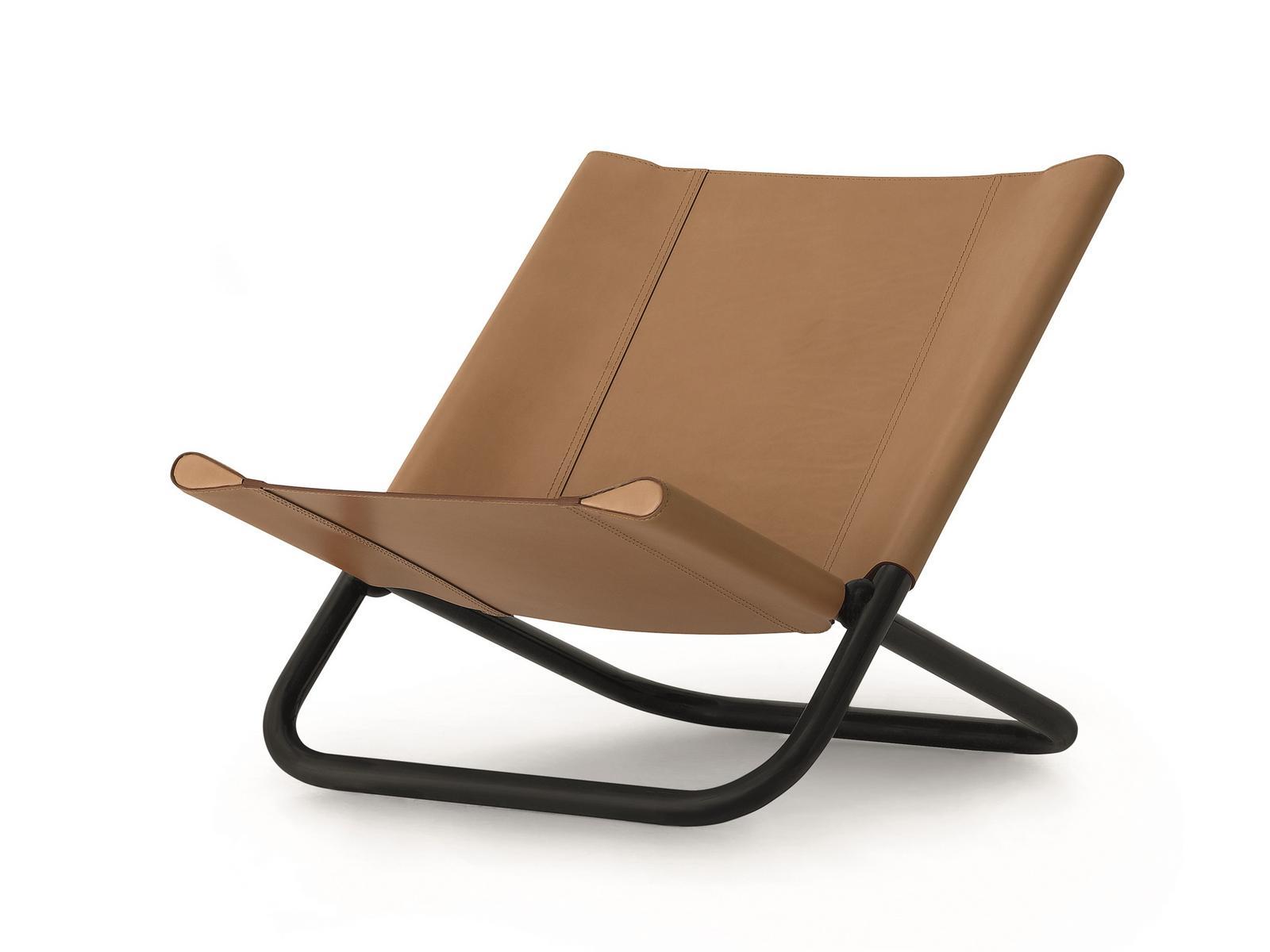 CROSS Tanned leather armchair