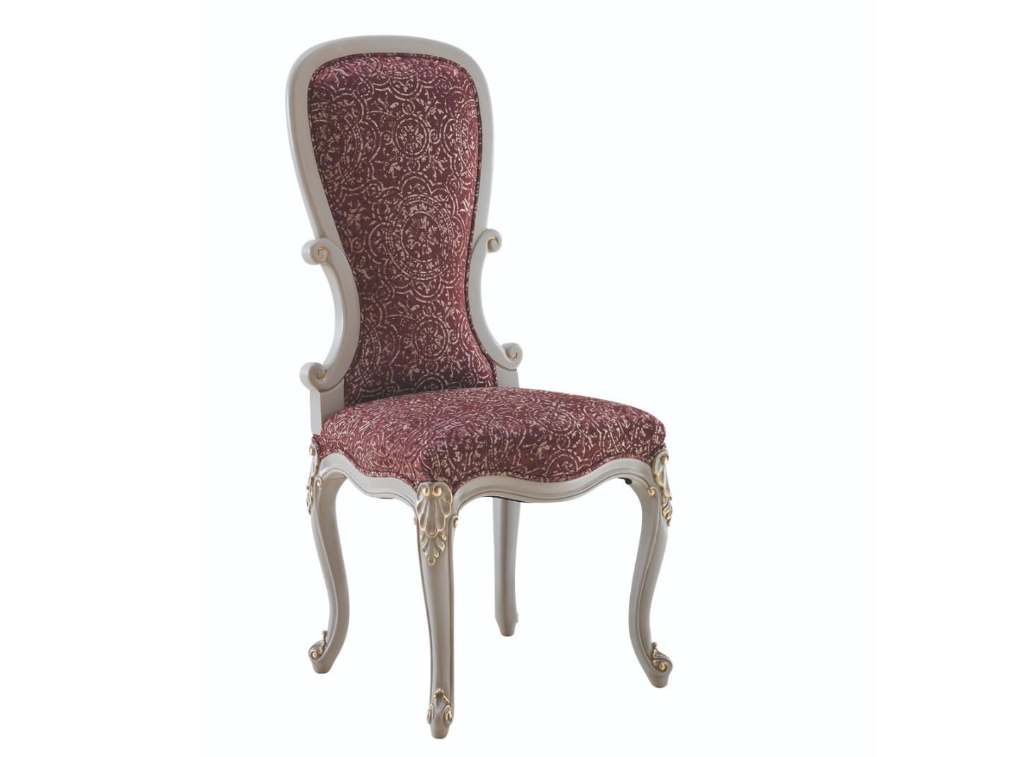JOHN High-back fabric chair
