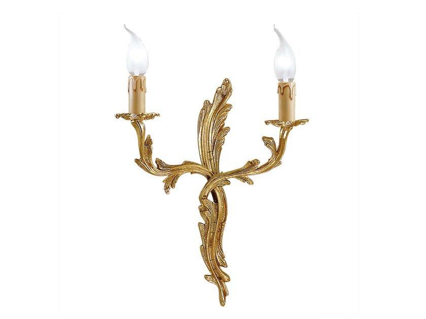FOGLIA 3000/A2 French Gold wall light
