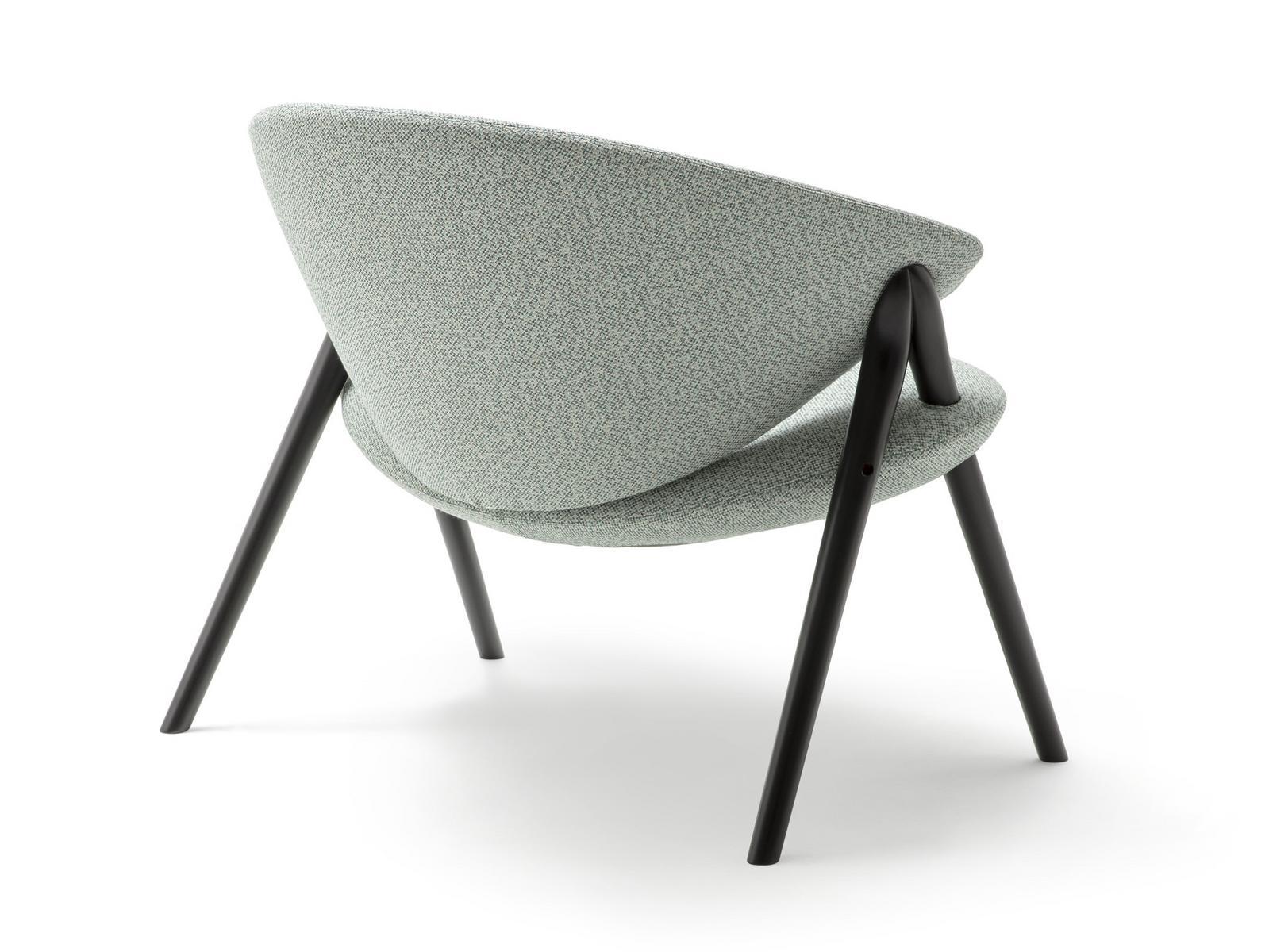 OLIVA Fabric easy chair with removable cover