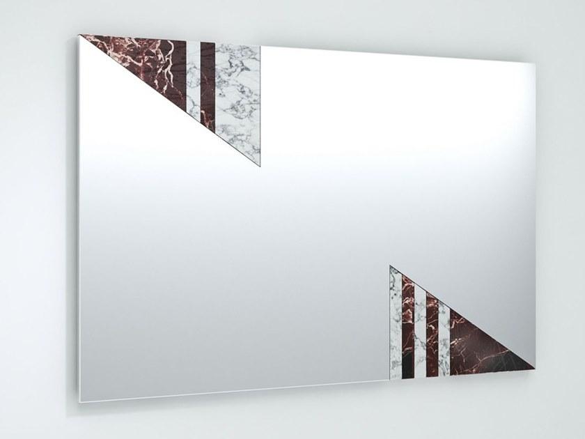 PRANA Rectangular wall-mounted mirror