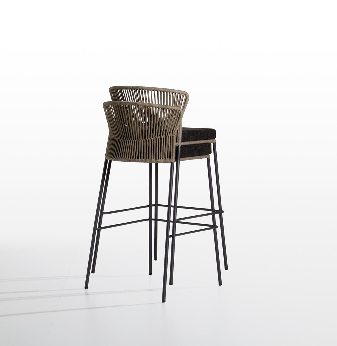 OLA Rope garden stool