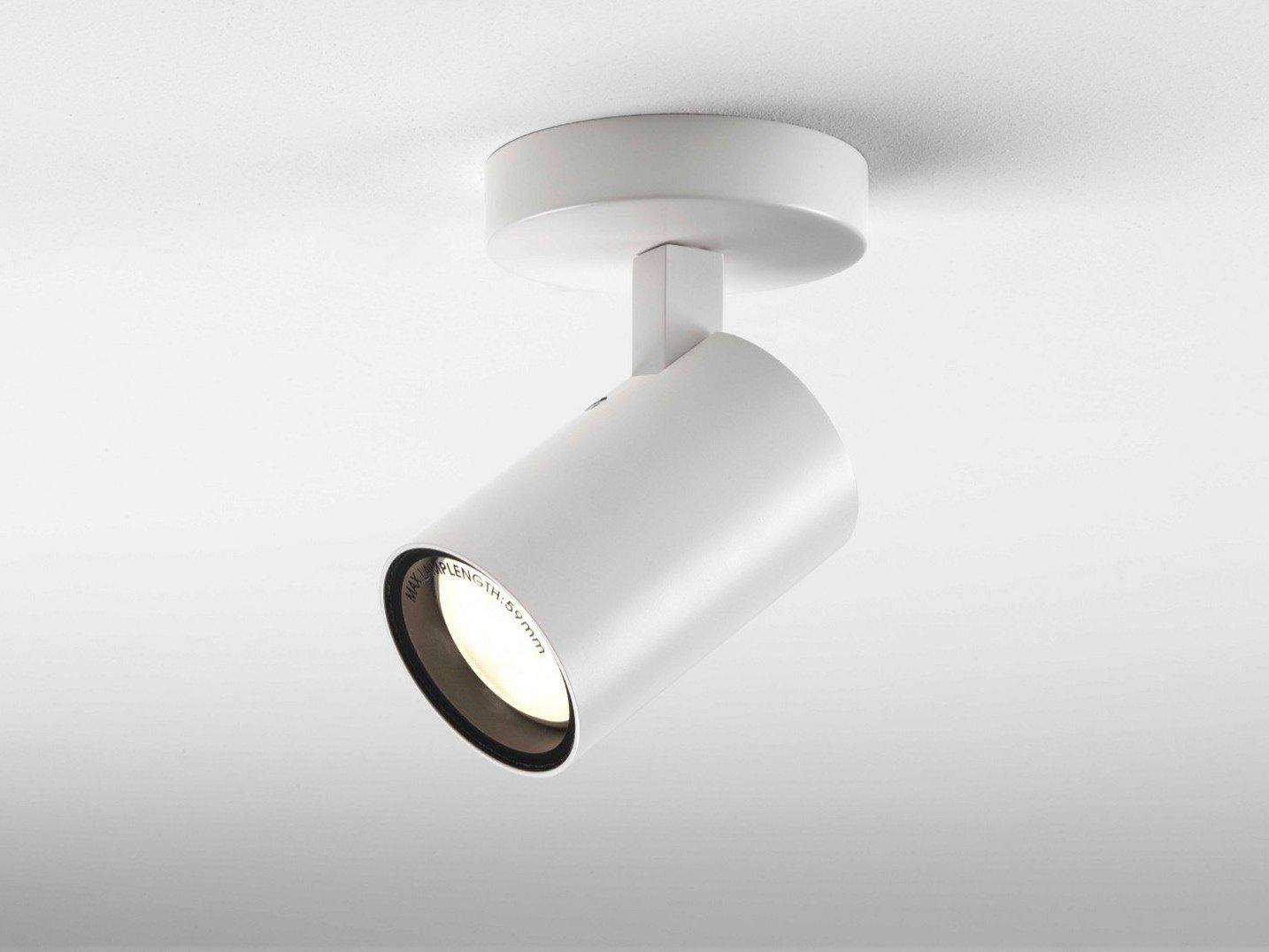 AQUA SINGLE LED adjustable ceiling aluminium spotlight