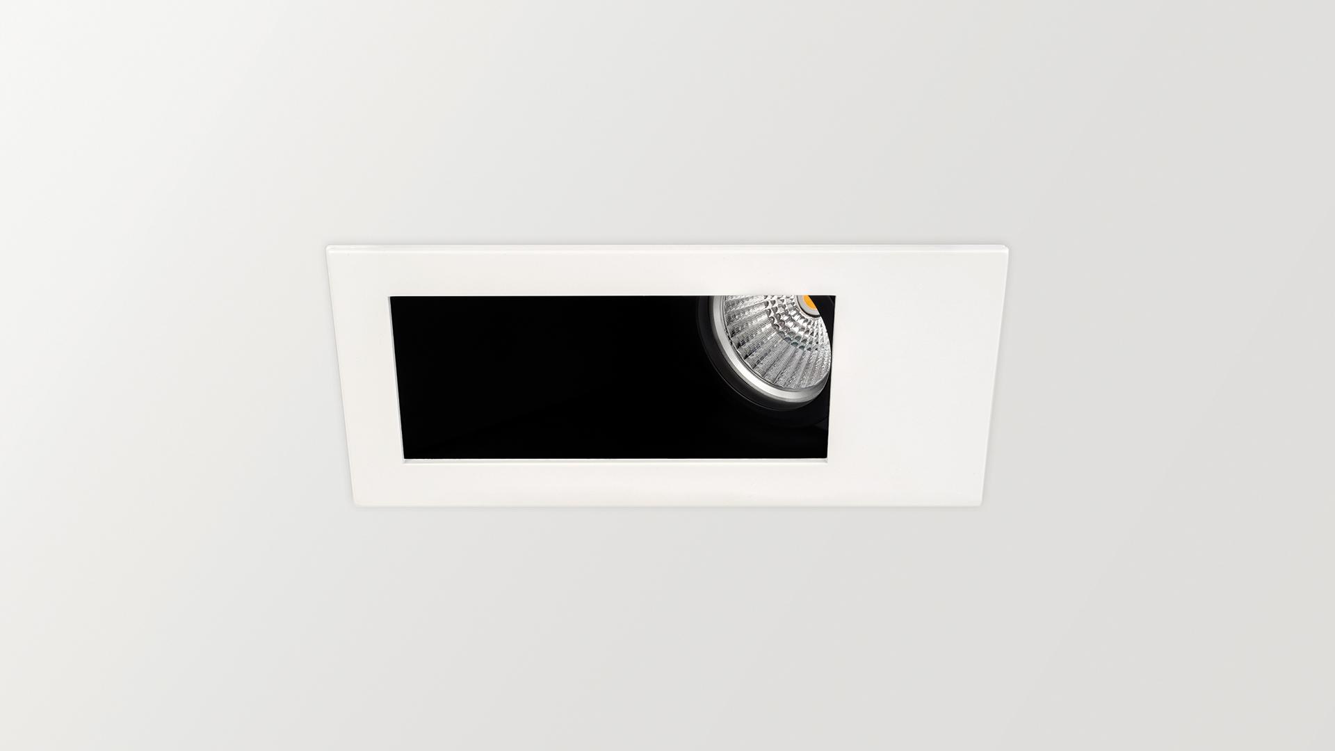 SECRET WALL WASHER LED recessed aluminium spotlight