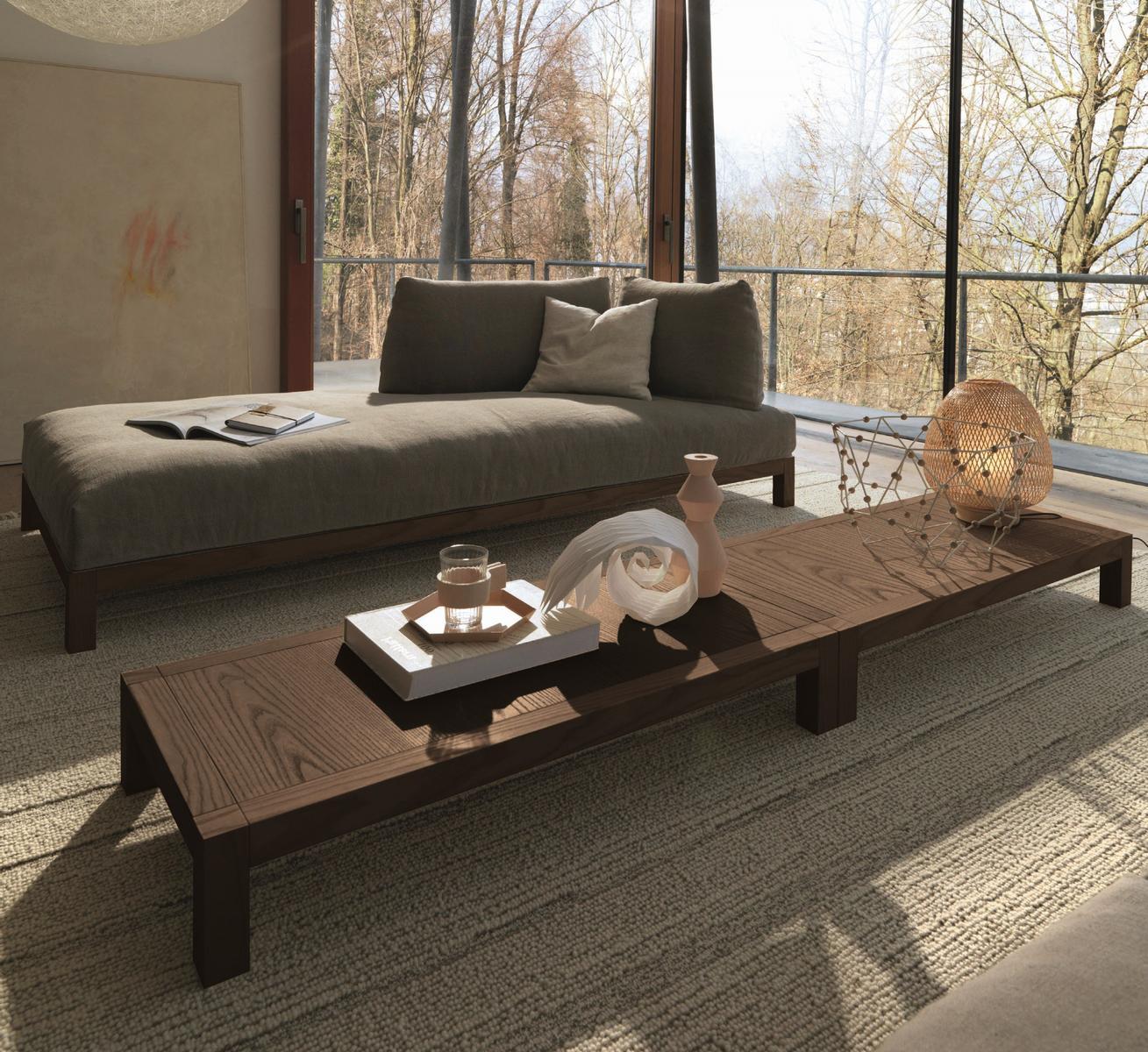 HANEDA Sectional modular fabric sofa