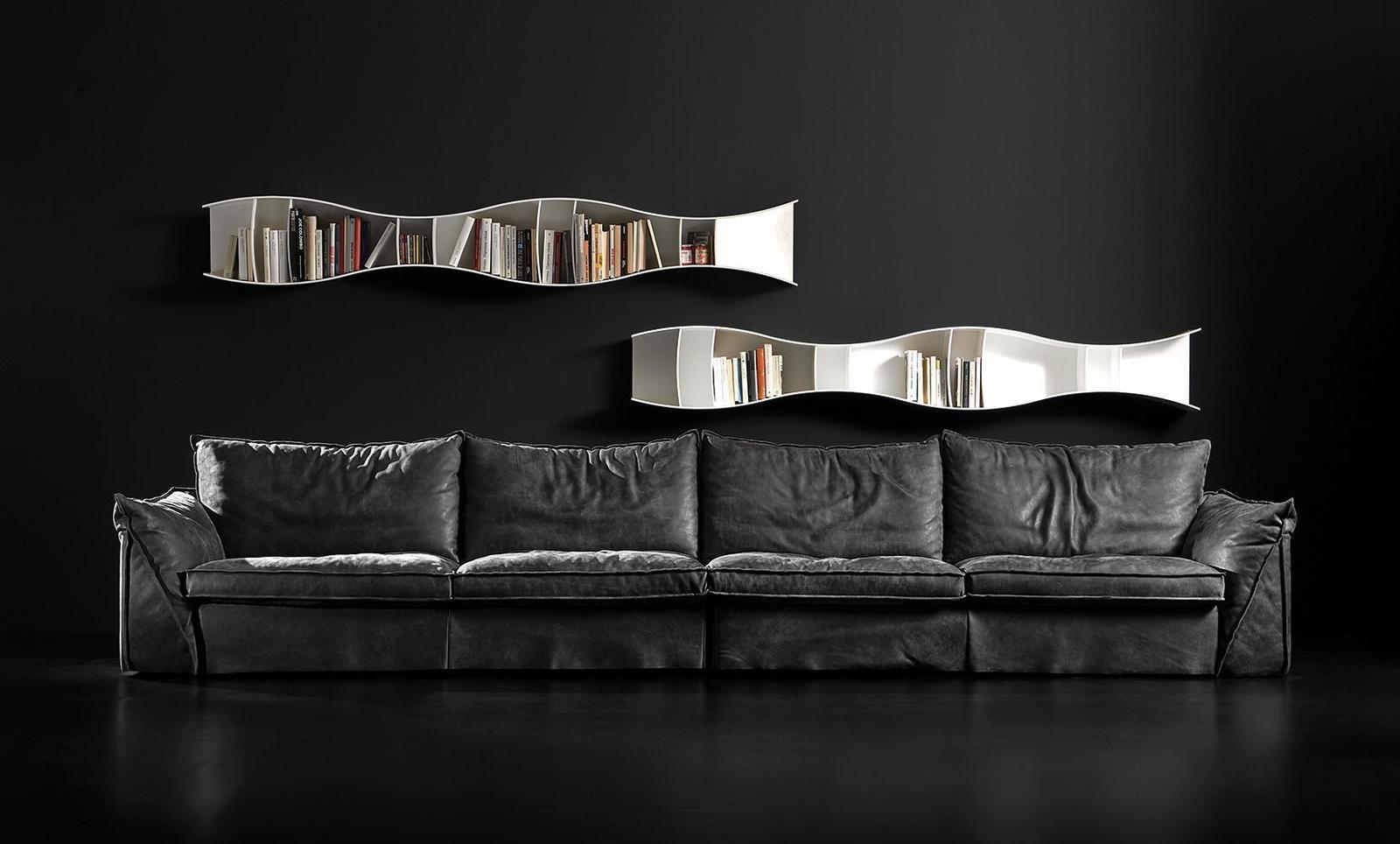 PITAGORA Corner fabric sofa