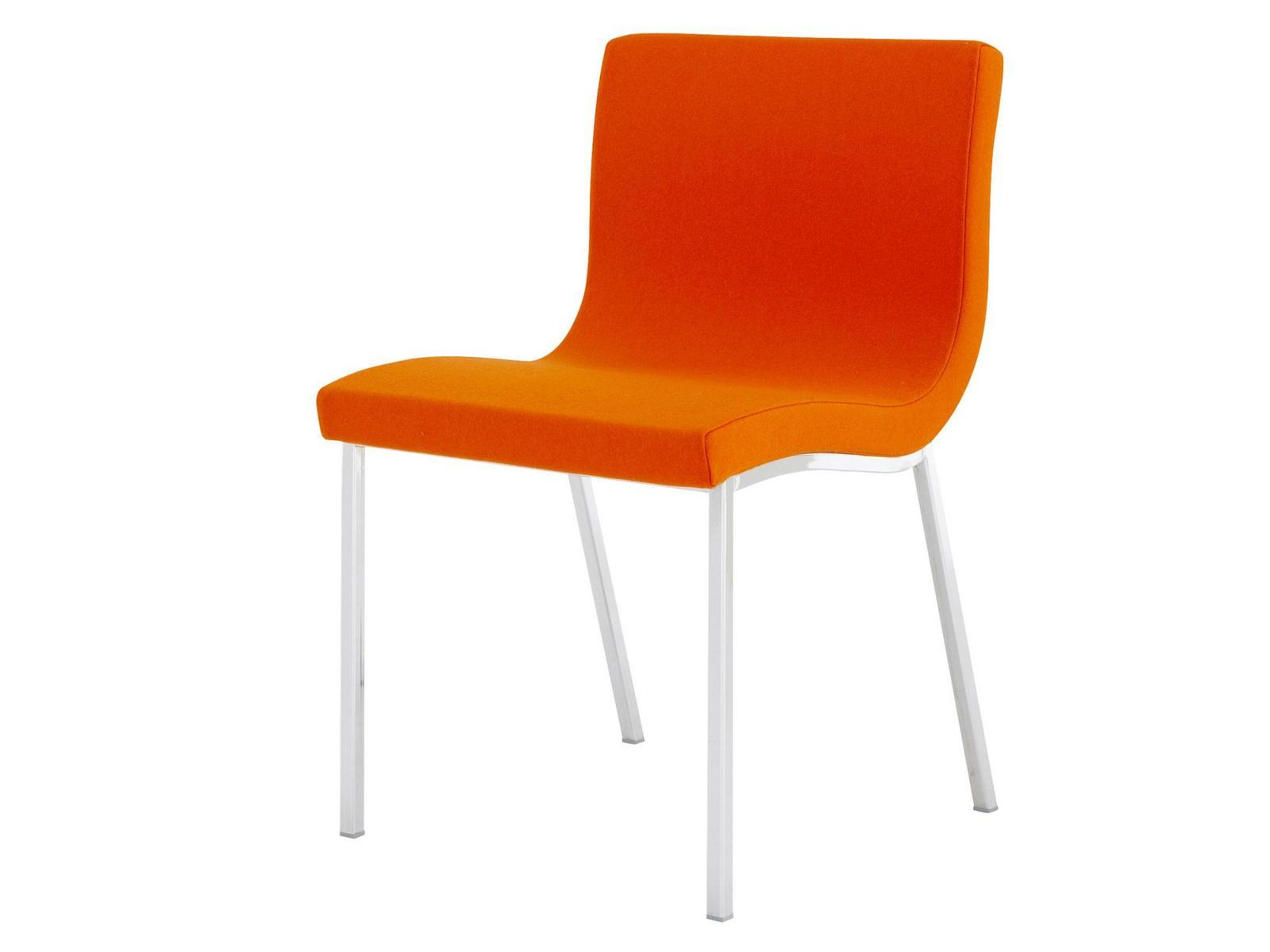 SALA Upholstered fabric chair with removable cover