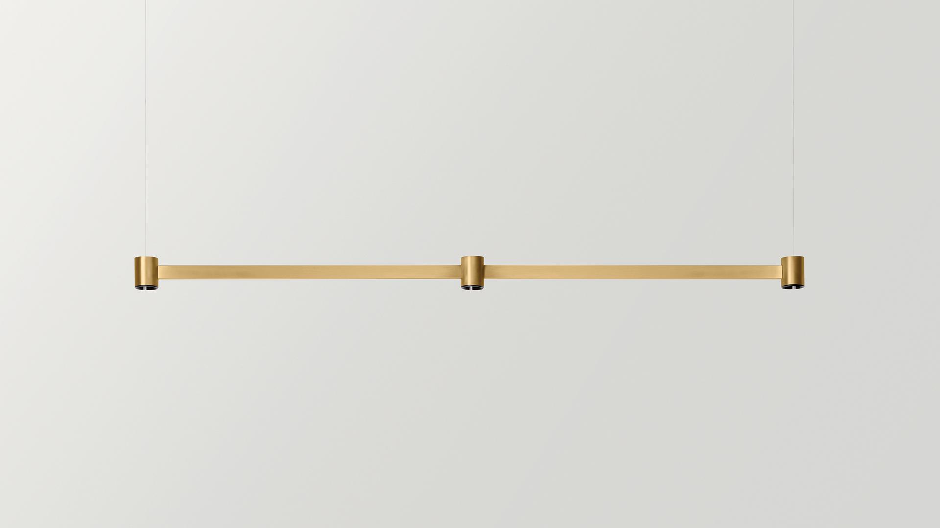 ART SURFACE LED direct light brass pendant lamp ART SURFACE LED direct light brass pendant lamp