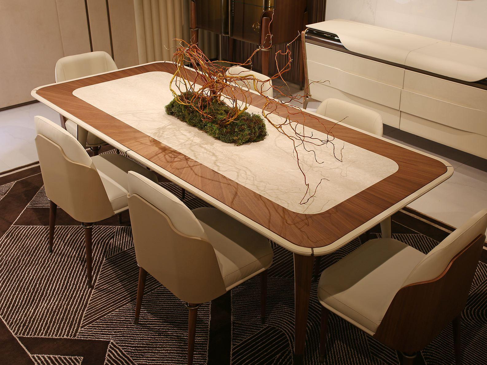 MELTING LIGHT Rectangular table